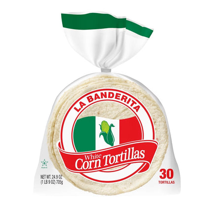 Tortillas Maíz Blanco La Banderita 705 g | Apishop