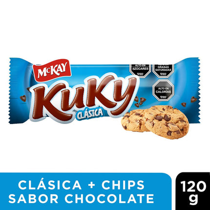 Galletas Chips Kuky Clásica 120 g