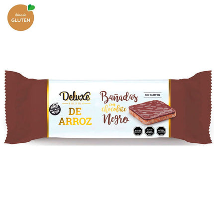 Galleta de Arroz Deluxe & Bla Bla con Chocolate Negro 115 g