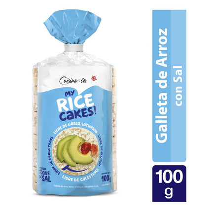 Galleta de Arroz Cuisine & Co con Sal 100 g