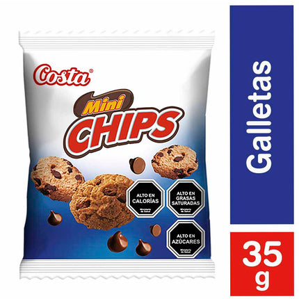 Galletas Mini Choco Chips 35 g