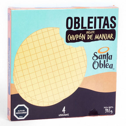 Galletas Santa Oblea con Manjar 74 g