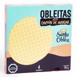 Galletas Santa Oblea con Manjar 74 g