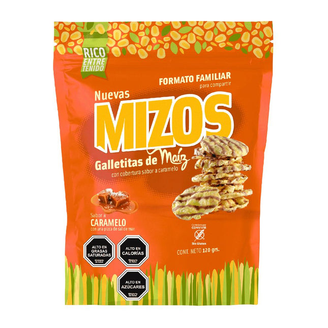Galletas de Arroz Mizos Caramelo 120 g