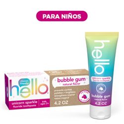 Gel Dental Hello Unicornio con Flúor 88 ml
