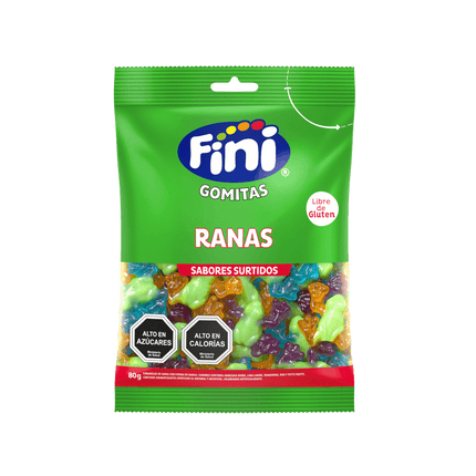 Gomitas Fini Ranas 80 g