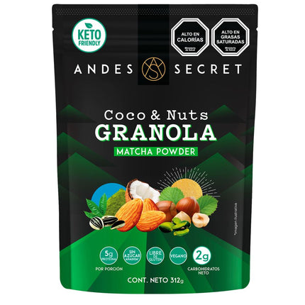 Granola Keto Matcha 312 g