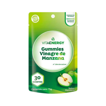 Gummies Vinagre de Manzana 30 Gomitas Veganas