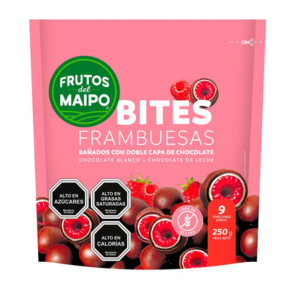 Helado Bites Frutos del Maipo Frambuesa Doypack 250 g