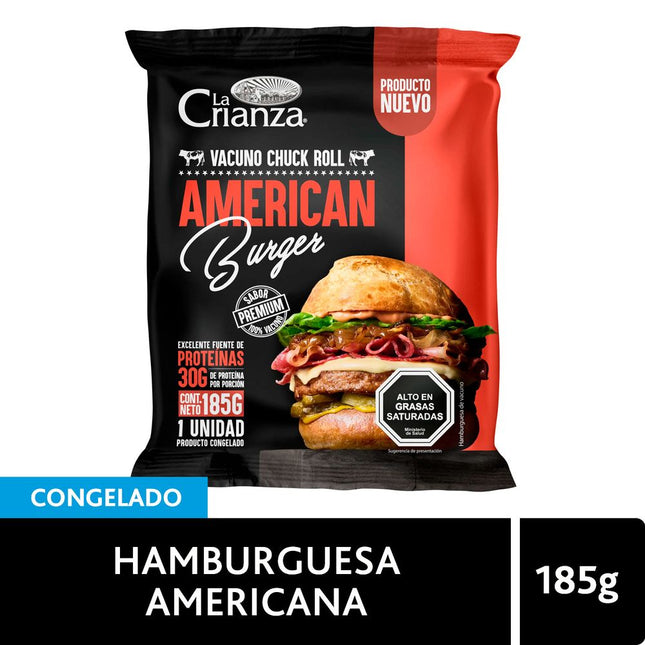 Hamburguesa Americana La Crianza 185 g