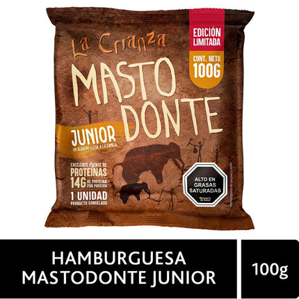 Hamburguesa La Crianza Mastodonte 100 g
