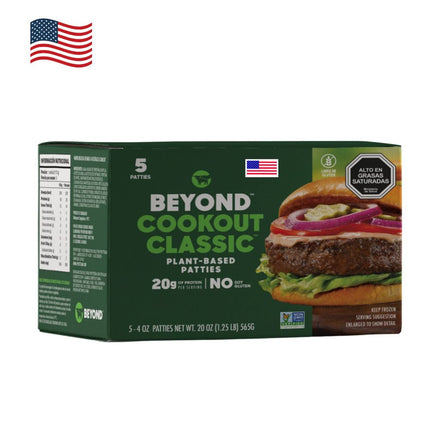 Hamburguesa Vegetal Beyond Meat Cookout 5 un.