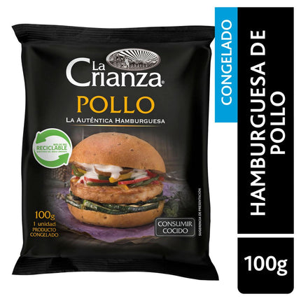 Hamburguesa de Pollo La Crianza 100 g