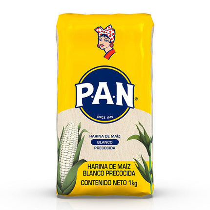 Harina de Maíz P.A.N. Blanca Pan 1 kg