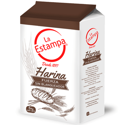 Harina Fuerza Sin Blanqueador 5 kg