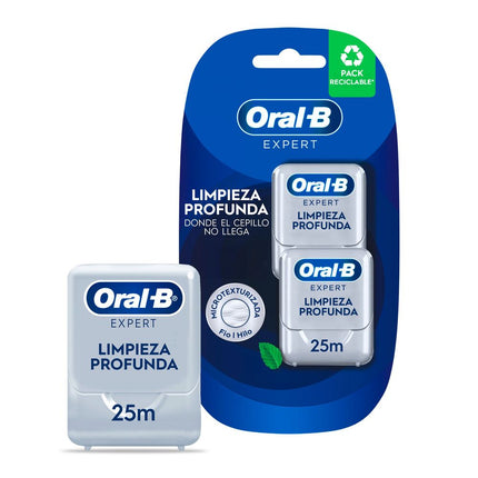 Hilo Dental Oral-B Pro-Salud Textura Suave Sabor Menta 25 m 2 un.