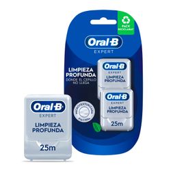 Hilo Dental Oral-B Pro-Salud Textura Suave Sabor Menta 25 m 2 un.