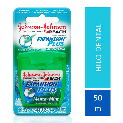 Hilo Dental Reach Expansión Plus Menta 50 metros