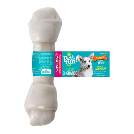 Hueso Pet's Fun Cuero 7-8''