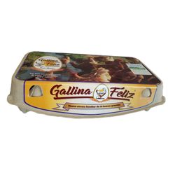 Huevos Gallina Feliz Grandes 18 un. - Gallina Feliz | Apishop