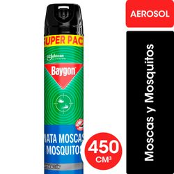 Insecticida Baygon Moscas y Mosquitos Aerosol 450 cc