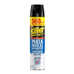 Insecticida Killer Moscas y Zancudos Sin Olor 560 cc