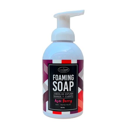 Jabón Espuma para Manos y Cuerpo Lookwell Acai Berry 500 ml