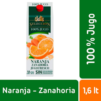 Jugo Fresco Watt's Naranja Zanahoria 1.6L