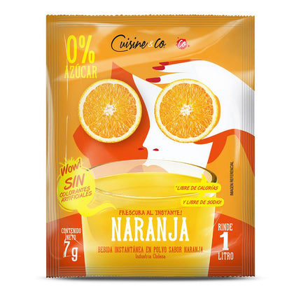 Jugo en Polvo Cuisine & Co Naranja 7 g