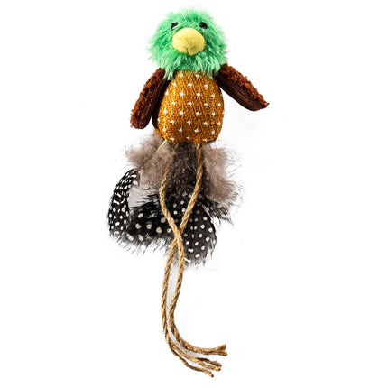 Juguete para Gato Peluche Lorito con Catnip un.