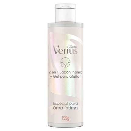 Jabón Íntimo Femenino y Gel Gillette Venus Área Íntima 190 ml