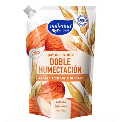 Jabón Líquido Ballerina Avena y Almendras 750 ml