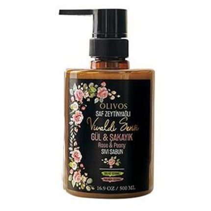 Jabón Líquido Olivos Rose & Peony 500 ml