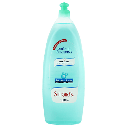 Jabón Líquido Simond's Hygienic Hipoalergénico 1 L