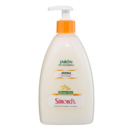 Jabón Líquido Simond's Dermo Avena 500 ml