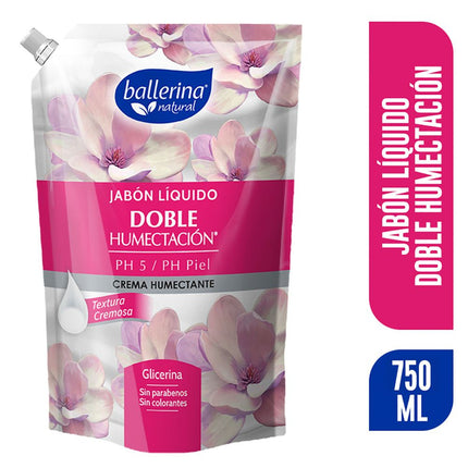 Jabón Líquido Ballerina Humectante 750 ml