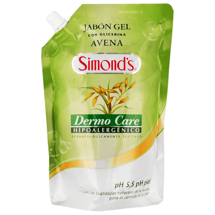 Jabón Líquido Simond's Dermo Care Avena Doypack 750 ml