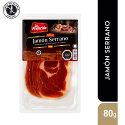 Jamón Serrano La Preferida 80 g