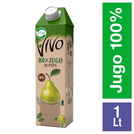Jugo 100% Fruta Pera 1 L