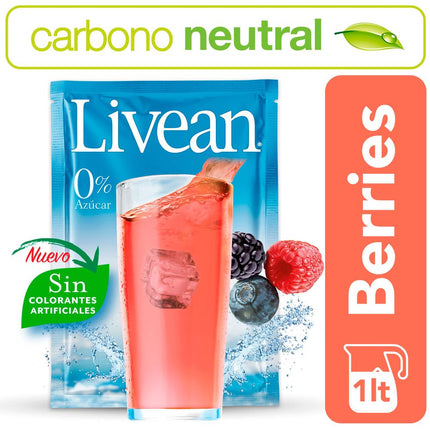 Jugo en Polvo Livean Berries 7 g