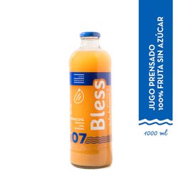Jugo Natural Prensado Bless 07 Maracuyá, Naranja, Piña, Manzana y Limón 1 L
