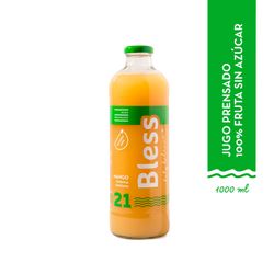 Jugo Natural Prensado Bless 21 Mango, Naranja y Manzana 1 L