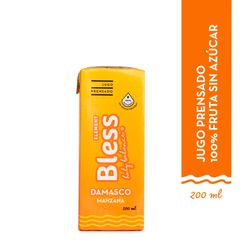 Jugo Natural Prensado Bless Element Damasco Manzana 200 ml