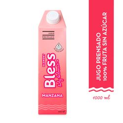 Jugo Natural Prensado Bless Element Manzana 1 L