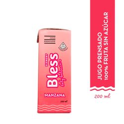 Jugo Natural Prensado Bless Element Manzana 200 ml