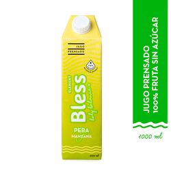 Jugo Natural Prensado Bless Element Pera Manzana 1 L