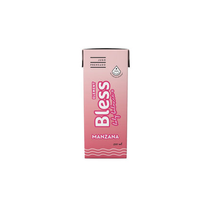 Jugo Natural Prensado Bless Element Manzana 200 ml