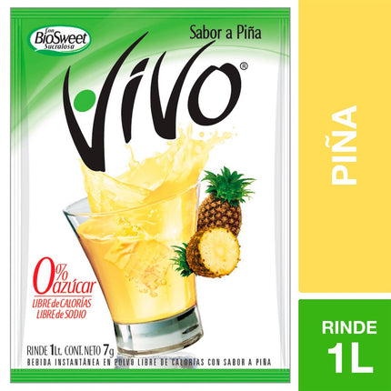Jugo en Polvo Vivo Piña 7 g