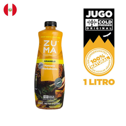 Jugo Zuma Cold Pressed Amarello 1 L