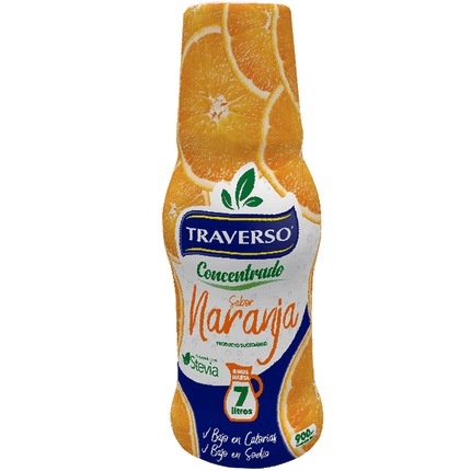 Jugo Concentrado Traverso Naranja 900 ml